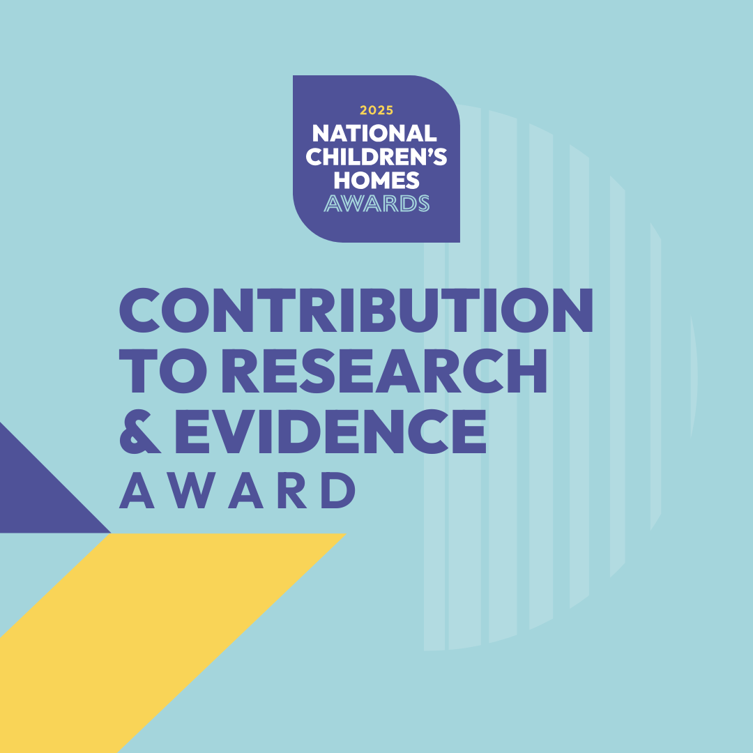 Contribution to Research and Evidence Award - CHA National Children's Homes Awards
